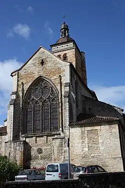L'église Saint-Just (abside).