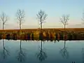 Le canal de Saint-Quentin au sud de Cambrai