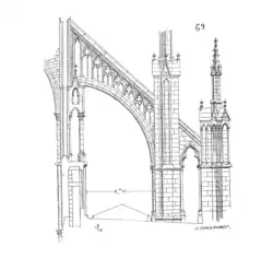 Fin XIIIe siècle : cathédrale d'Amiens.