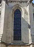 Arc brisé en lancette du XIIIe&nbsp;siècle.