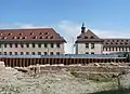 Chantier d’archéologie préventive lors des travaux d’extension en 2009.