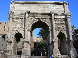 Arc de Septime Sévère, IIIe siècle, Rome.