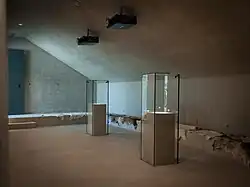 Salle d'exposition.