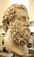 Le poète Archiloque. Copie romaine du IIe siècle.
