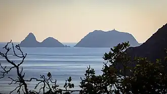 Vue de La Galite.