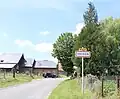 Entrée du village.