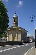 Façade ouest de l'église Notre-Dame (2015).