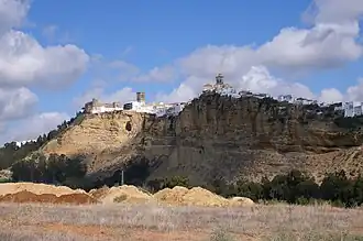 Le "rocher" d'Arcos