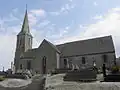 L'église du village jouxtant le prieuré.
