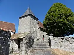 L'église Saint-Martial d'Arfeuille.