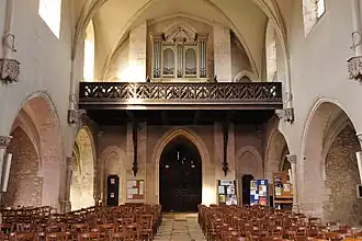 L'église Saint-Sauveur, en 2010.