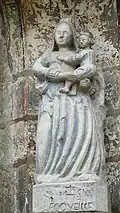 La statue en 2015.