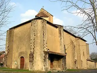 Vue générale de l'église Saint-Jean-Baptiste.