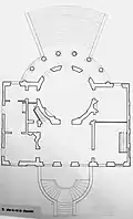 Plan du rez-de-chaussée.