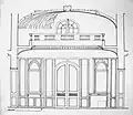 Coupe sur le grand salon.