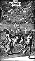 Harlequin Protée, gravure du XVIIe&nbsp;siècle