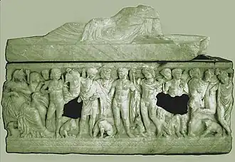 Sarcophage de Phèdre et Hippolyte (milieu du IIIe&nbsp;siècle).