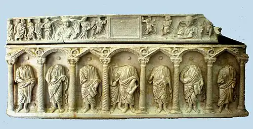 Sarcophage d'Hydra Tertulla (milieu du IVe&nbsp;siècle).