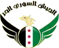 Logo de l'Armée syrienne libre, adopté en novembre 2011,.