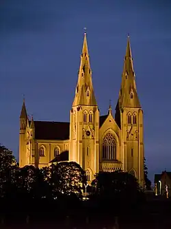La cathédrale Saint-Patrick.