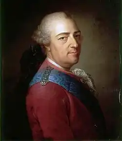 Portrait en couleur d'un homme.