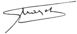 Signature de Armand Hayet