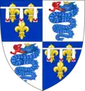 Armoiries comme fils de France (1551-1559).