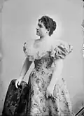 La mezzo-soprano italienne Armida Parsi-Pettinella, décembre 1890.
