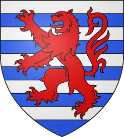 Secondes armoiries de Geoffroy Ier (Jarnac).