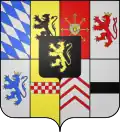 Blason de Françoise de Palatinat-Soulzbach