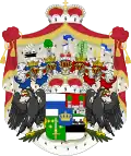 Armoiries d'Auguste duc de Leuchtenberg