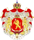 Armoiries du Roi Oscar II en Norvège