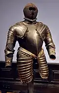 Armure de Charles III, conservée à Vienne,