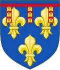 Armoiries de Charles d'Artois, comte d'Eu.