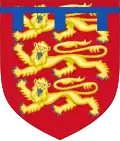 Armoiries en tant que prince héritier.