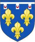 Armoiries de François, comte d’Angoulême.