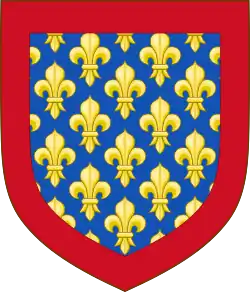 Représentation des armoiries.