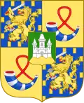 Armoiries du prince Willem-Alexander, prince d'Orange (1980-2013)