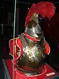 Cuirasse et casque de carabinier à cheval sous la Seconde Restauration (1816-1824), 2005.