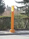 L’ancien modèle d’arrêt provisoire.