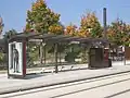 Station de Tram Théodore Monod au Mans.