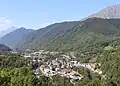 Vue en été.