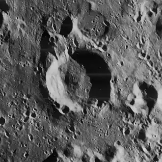 Image illustrative de l'article Arrhenius (cratère lunaire)
