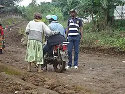 Arrivée au village