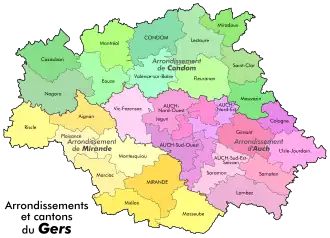 Cantons du Gers