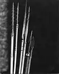 Pointes de flèches (fin du XIXe -début du XXe&nbsp;siècle)