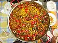 Arroz con conejo y caracoles