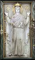 La Vierge Grecque de Ravenne.