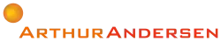 Logo d'Arthur Andersen en 2000-2001.