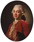 Arthur Montaudoüin de Launay (1735-1793) par Alexandre Roslin (1766).